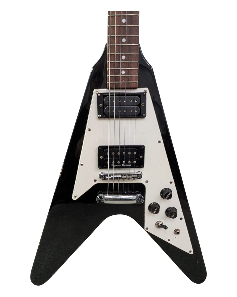 Epiphone 67 Flying V - Electric Guitar - Black - Good - image 1