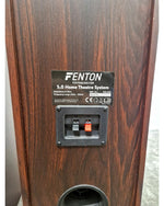 Fenton 5.0 Home Theatre System - Hi-Fi Speakers - Brown - Very Good - Image 3