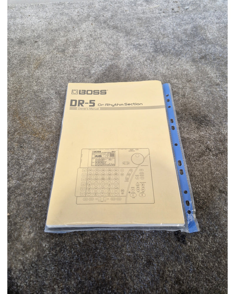 Boss DR-5 Dr. Rhythm Section - Drum Machine - Black - Excellent w/ Original Box & Manuals - Image 4