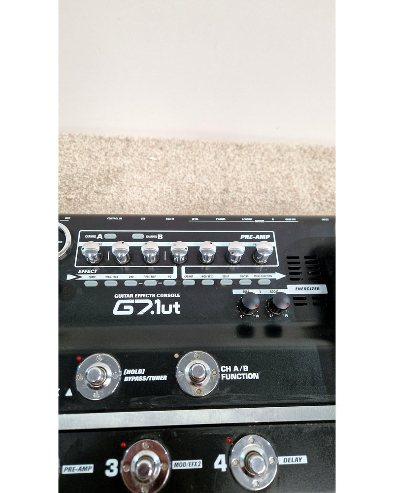 Zoom G7.1ut - Multi-Effects Pedal - Black - Good w/ Power Supply - image 8