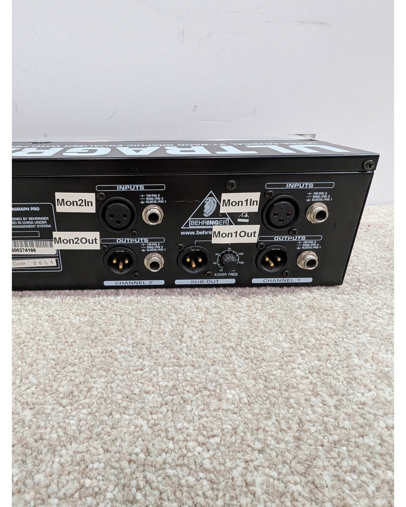 Behringer Ultragraph Pro FBQ3102 - Equaliser - Good w/ Original Box - image 13