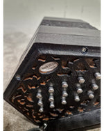 Wren Deluxe Concertina - Concertina - Black - Excellent w/ Hard Case & Original Box - Image 4