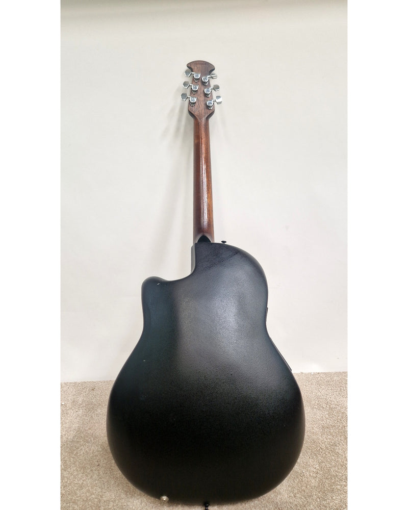 Ovation Standard Balladeer - Acoustic Guitar - Black - Excellent w/ Hard Case - image 7