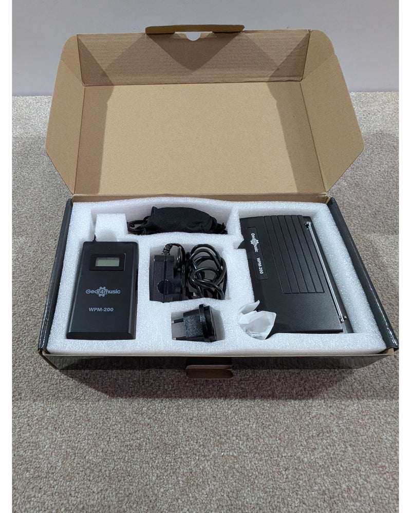 Gear4Music WPM-200 - Wireless System - Like New w/ Original Box, Manuals, Power Supply - image 14