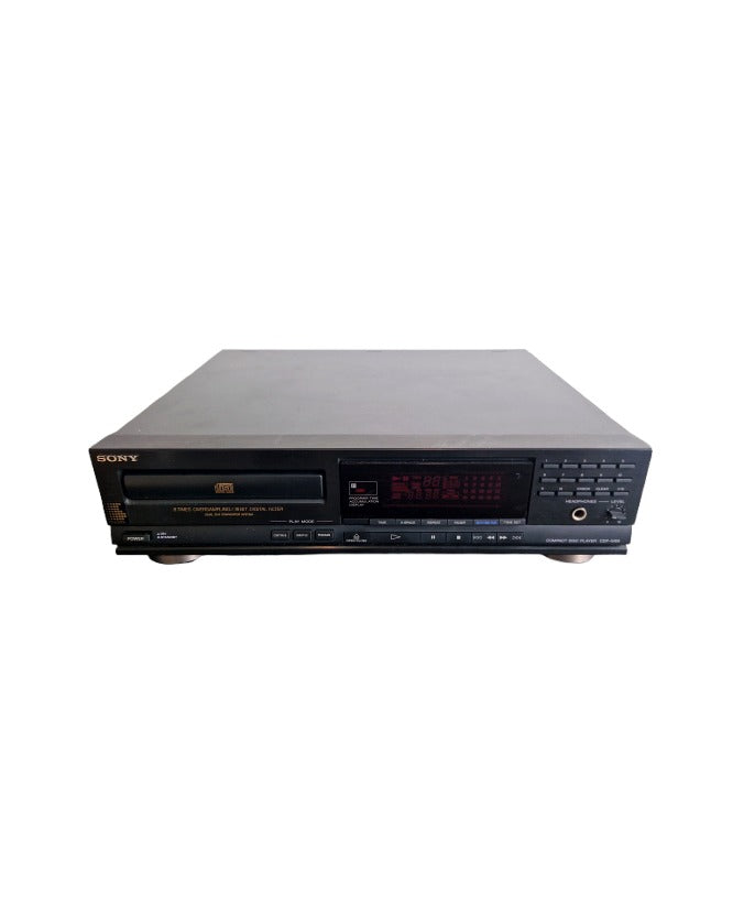 Sony CDP-M69 - CD Players - Fair w/ Remote Control & Manuals