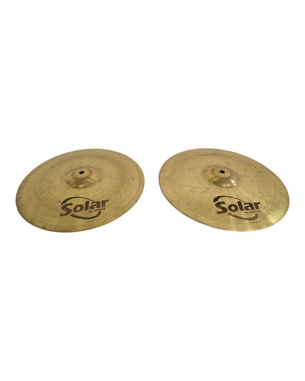 Solar 14" Hi Hats - Cymbal - Good