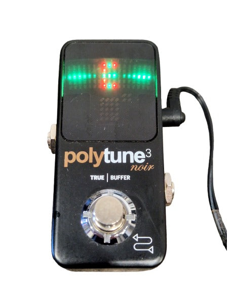 TC Electronic Polytune 3 Noir - Tuner Pedal - Excellent w/ Original Box