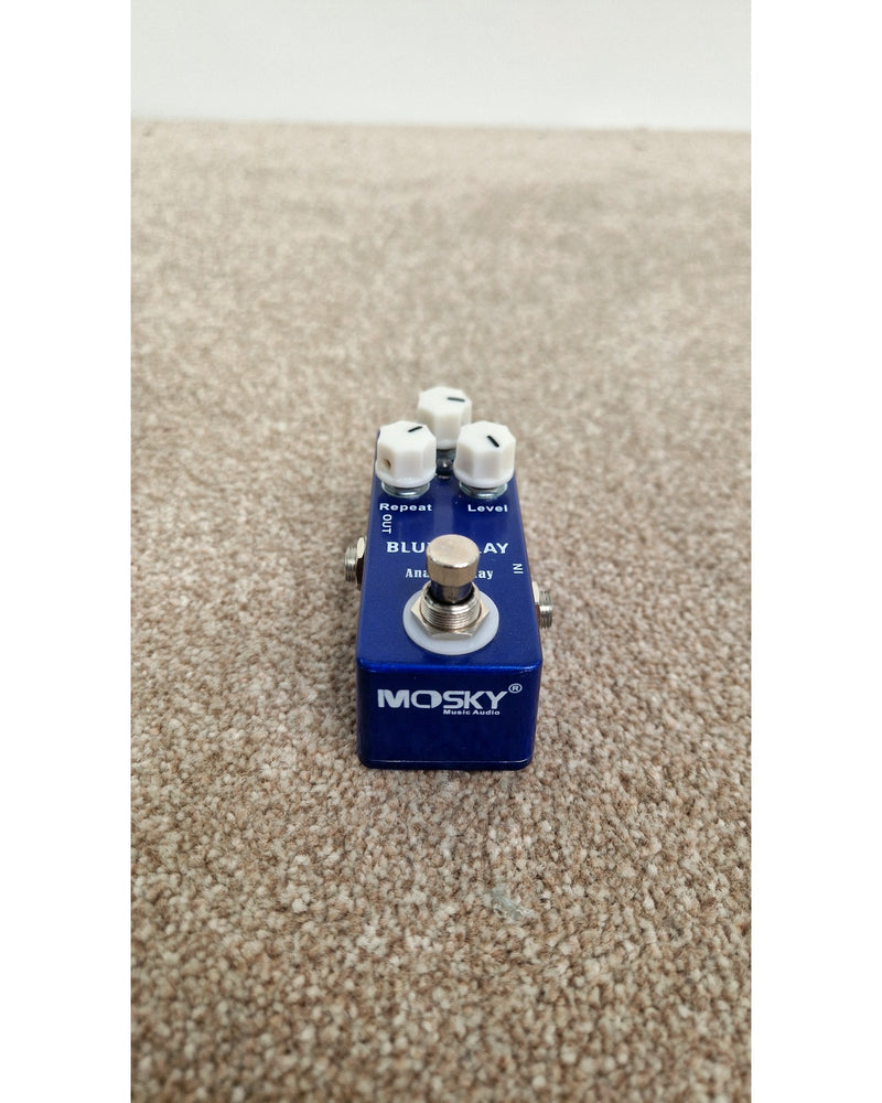 Mosky Blue Delay - Effects Pedal - Blue - Good - image 2
