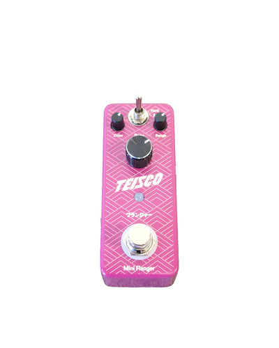 Teisco Mini Flanger - Effects Pedal - Purple - Excellent w/ Original Box