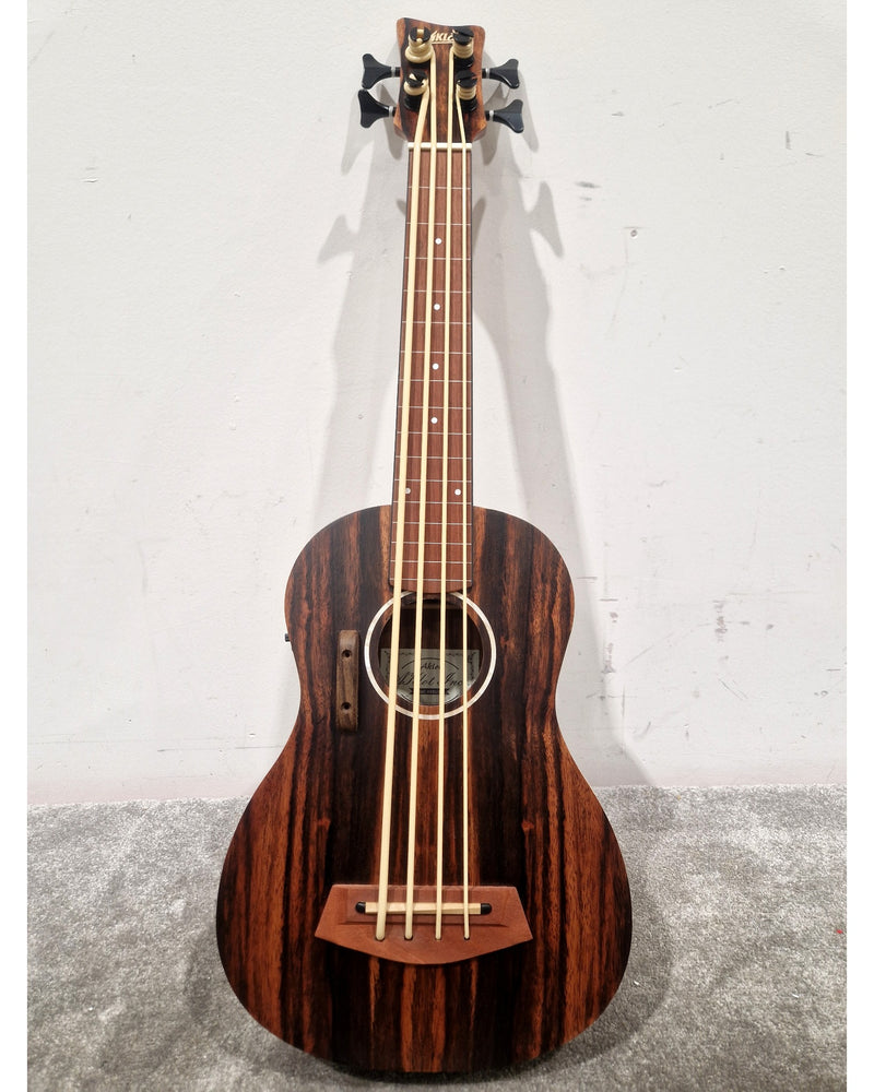 AKLOT Electric Acoustic Bass Ukulele - Bass Guitars - Excellent w/ Soft Case - Image 2