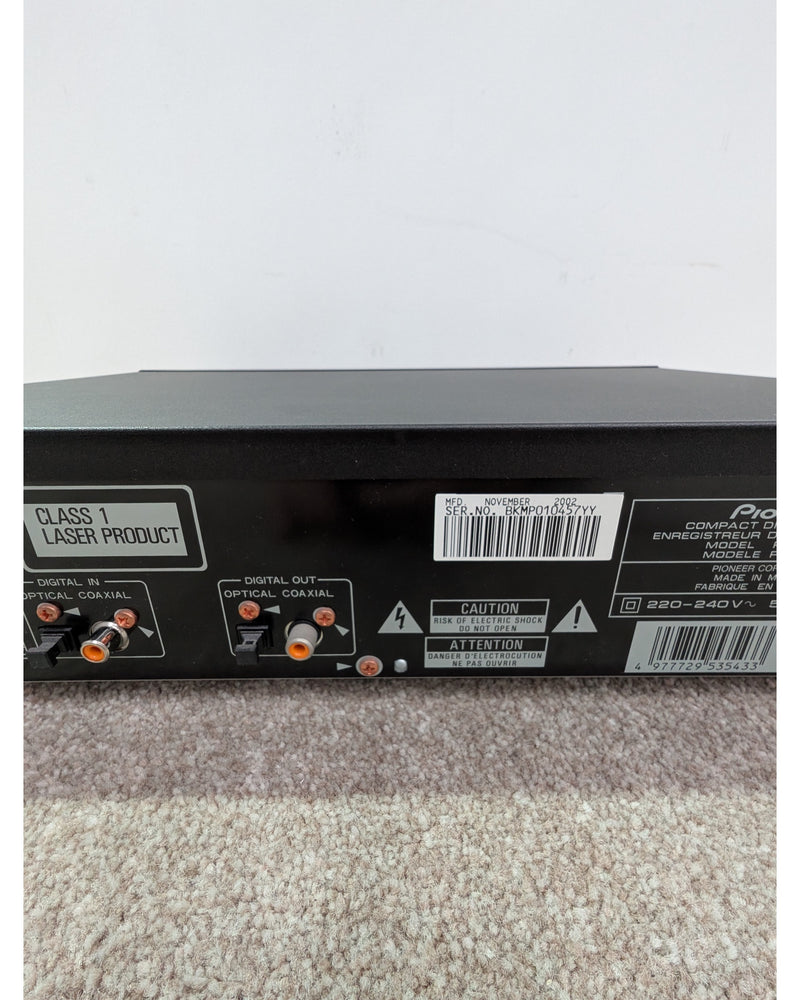 Pioneer PDR-609 - CD Player - Very Good w/ Manuals - image 9