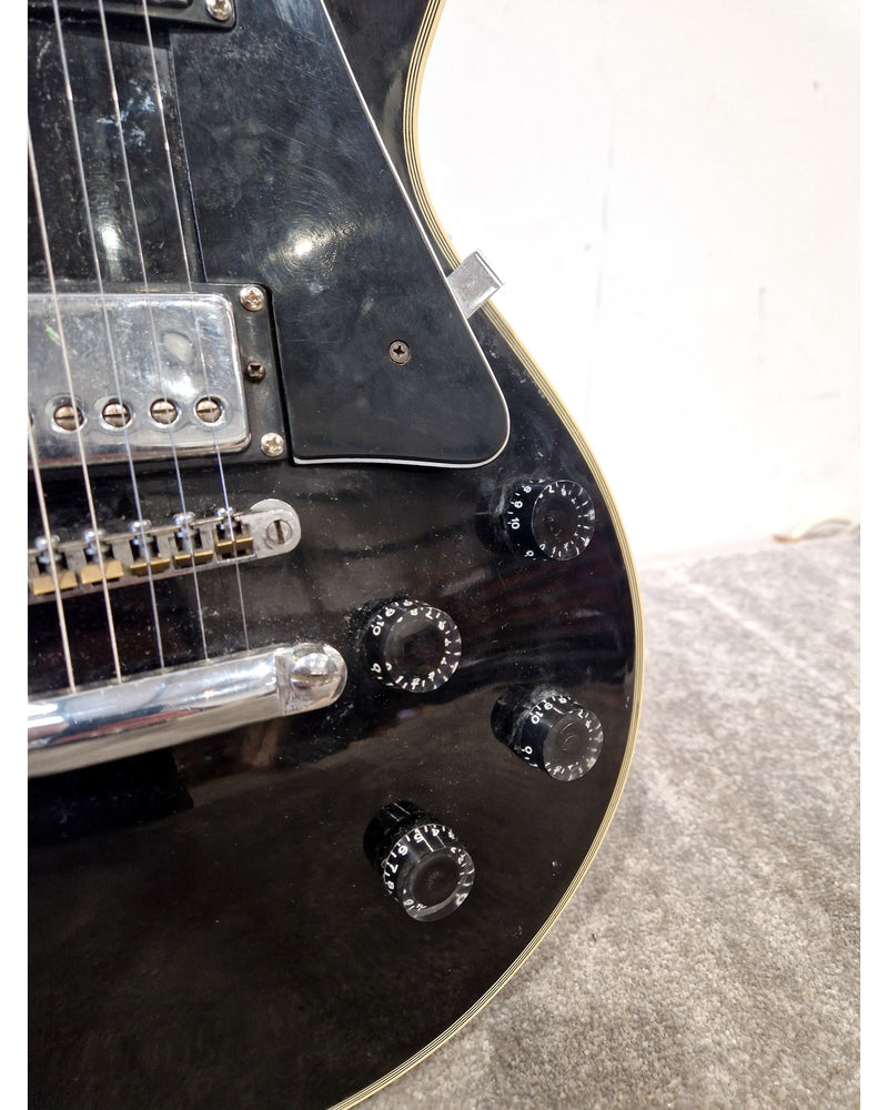 Kay Les Paul - Black Electric Guitar - Solid Body - Good - Image 20