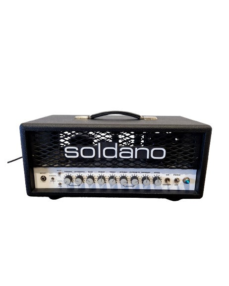Soldano SLO-30 Head - Head - Black - Excellent w/ Original Box, Cables, Footswitch - Image 1
