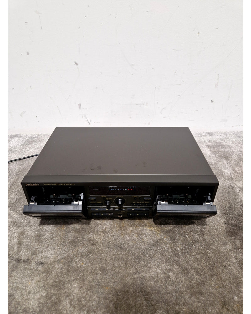 Technics RS-TR474 - Stereo Cassette Deck - Black - Excellent - Image 12