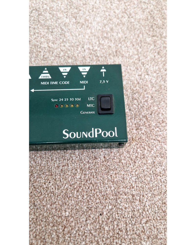 SoundPool Sync-Box Pro - MIDI Interface - Green - Very Good - Image 2