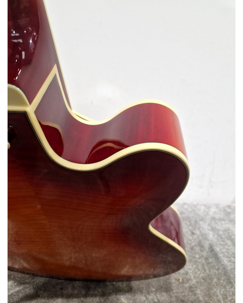 Ibanez AF155-AWB - Electric Guitar - Left-Handed - Sunburst - Excellent w/ Hard Case - Image 10