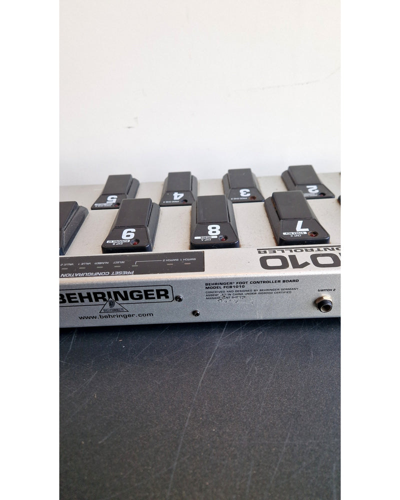 Behringer FCB1010 - MIDI Controller - Very Good w/ Manuals & Upgrade Euroka Sound ROMs - Image 3