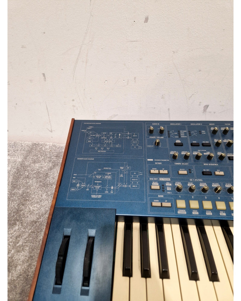 Korg MS2000 - Synthesizer Keyboards - Blue - Excellent w/ Power Supply - Image 8