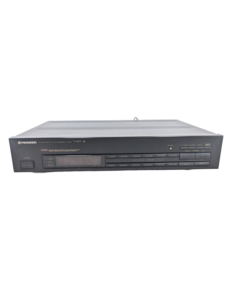 Pioneer F-447 - Hi-Fi Tuner - Black - Very Good w/ Manuals - image 1