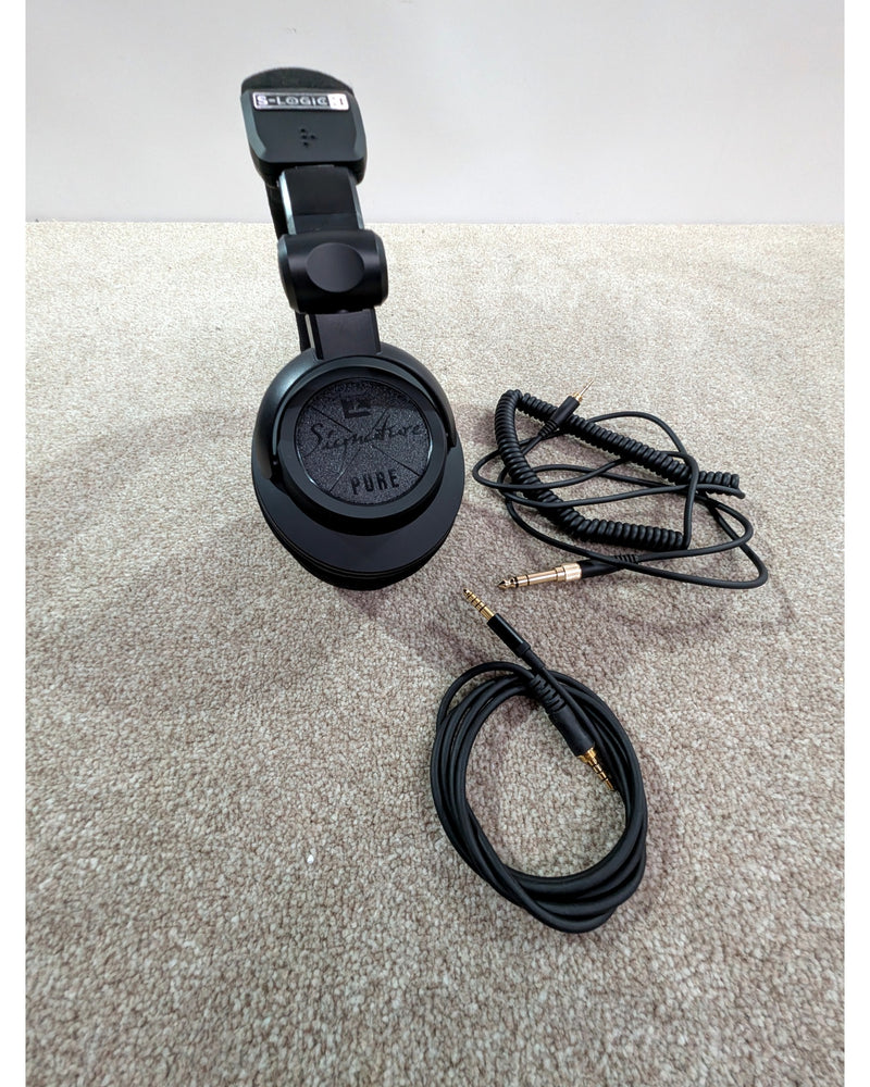 Ultrasone Signature PURE BLACK - Headphones - Black - Like New w/ Original Box & Soft Case - image 5