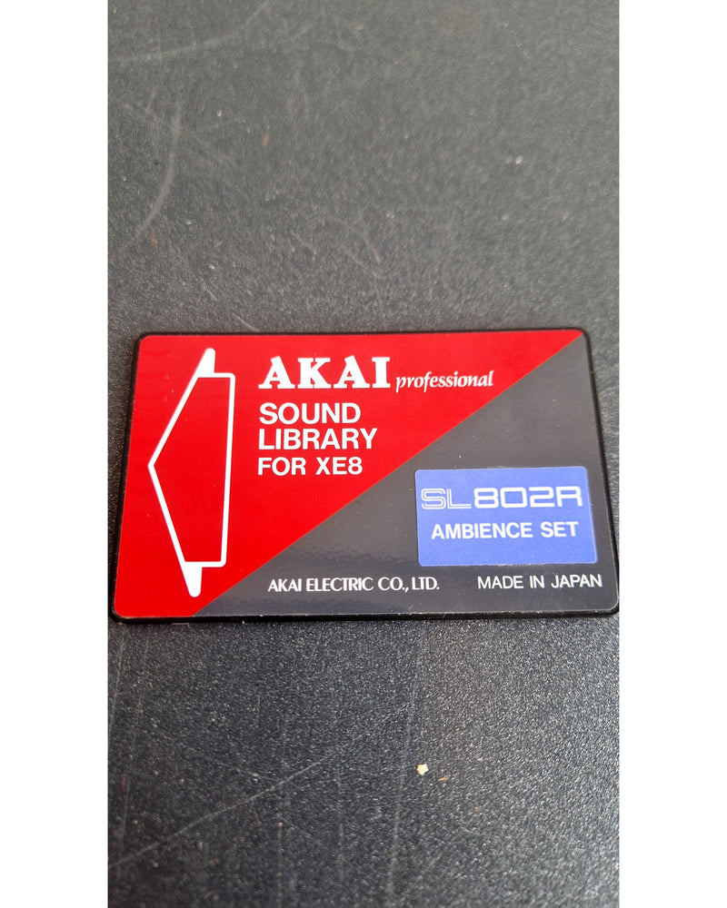 Akai 802R Sound Library Card - Red – Sound Library Card - Excellent - Image 4