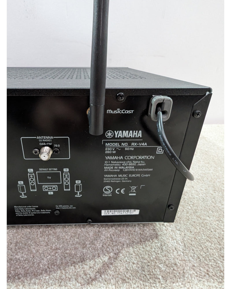 Yamaha RX-V4A - Receiver - Black - Very Good w/ Remote Control - image 13