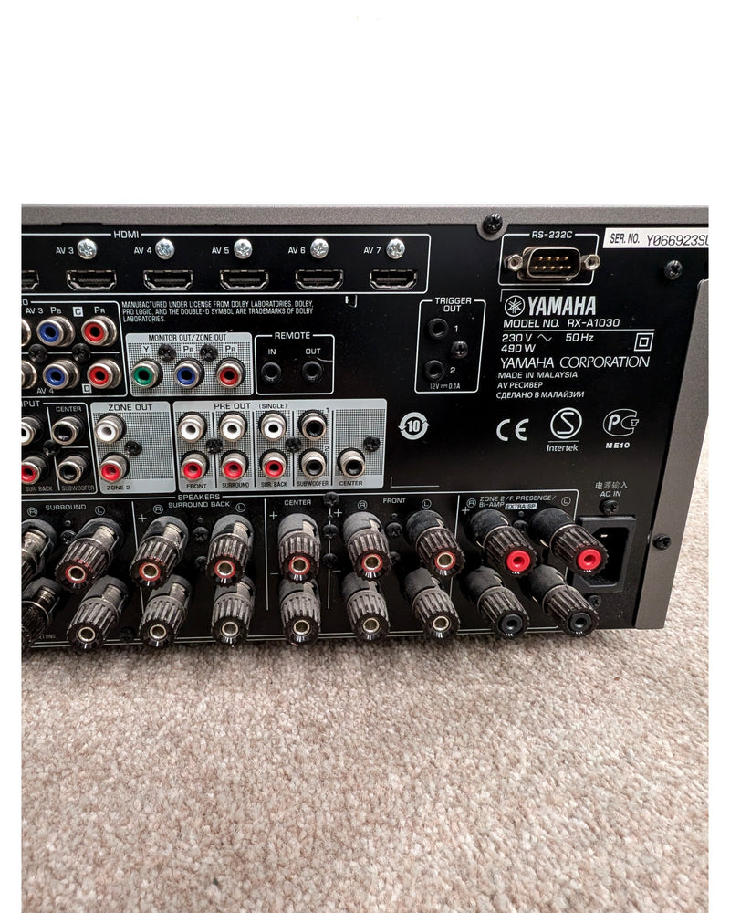 Yamaha RX-A1030 - Receiver - Black - Excellent - image 8