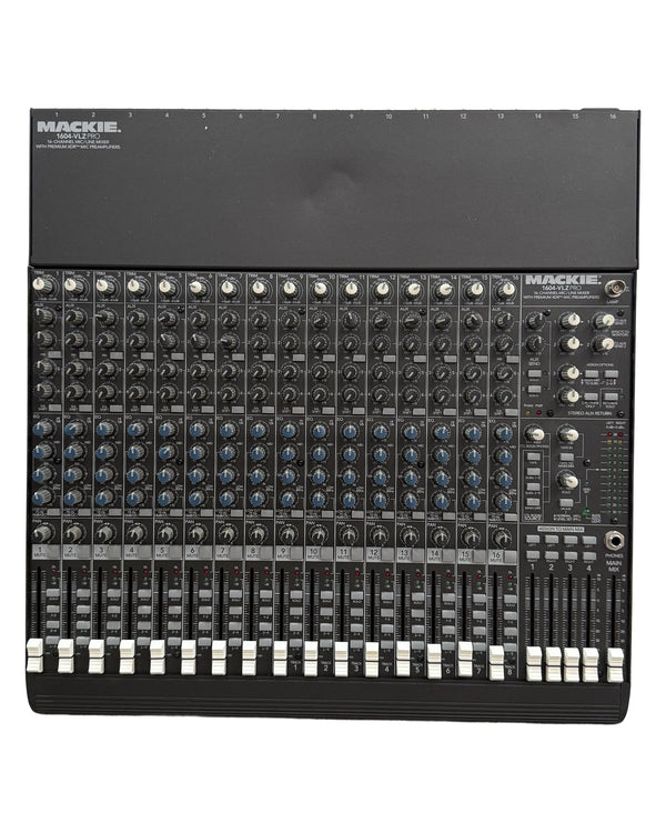 Mackie 1604-VLZ Pro - Mixer - Black - Excellent