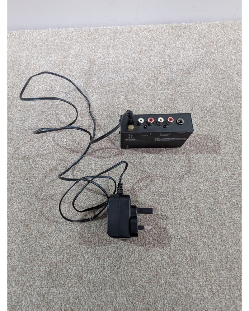 Behringer MicroPHONO PP400 - Preamp - Black - Excellent - image 9