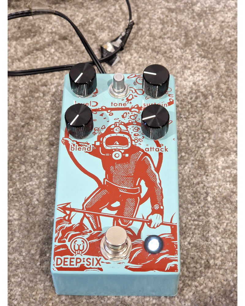 Walrus Audio Deep Six V3 - Compressor Pedal - Excellent w/ Original Box & Manuals - Image 3