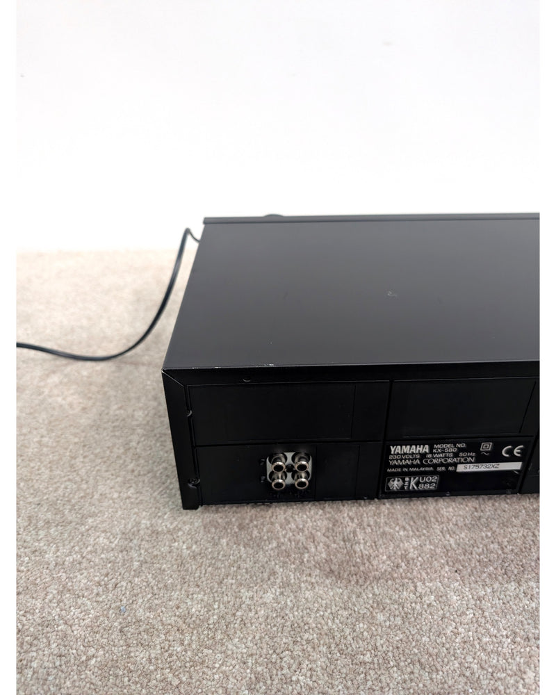 Yamaha KX-580 - Cassette Deck - Black - Very Good - image 11