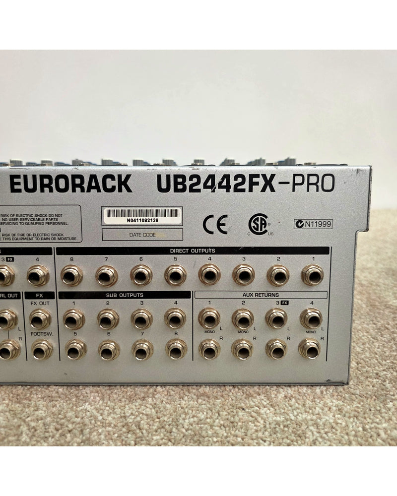 Behringer Eurorack UB2442FX - Mixer - Good - image 9