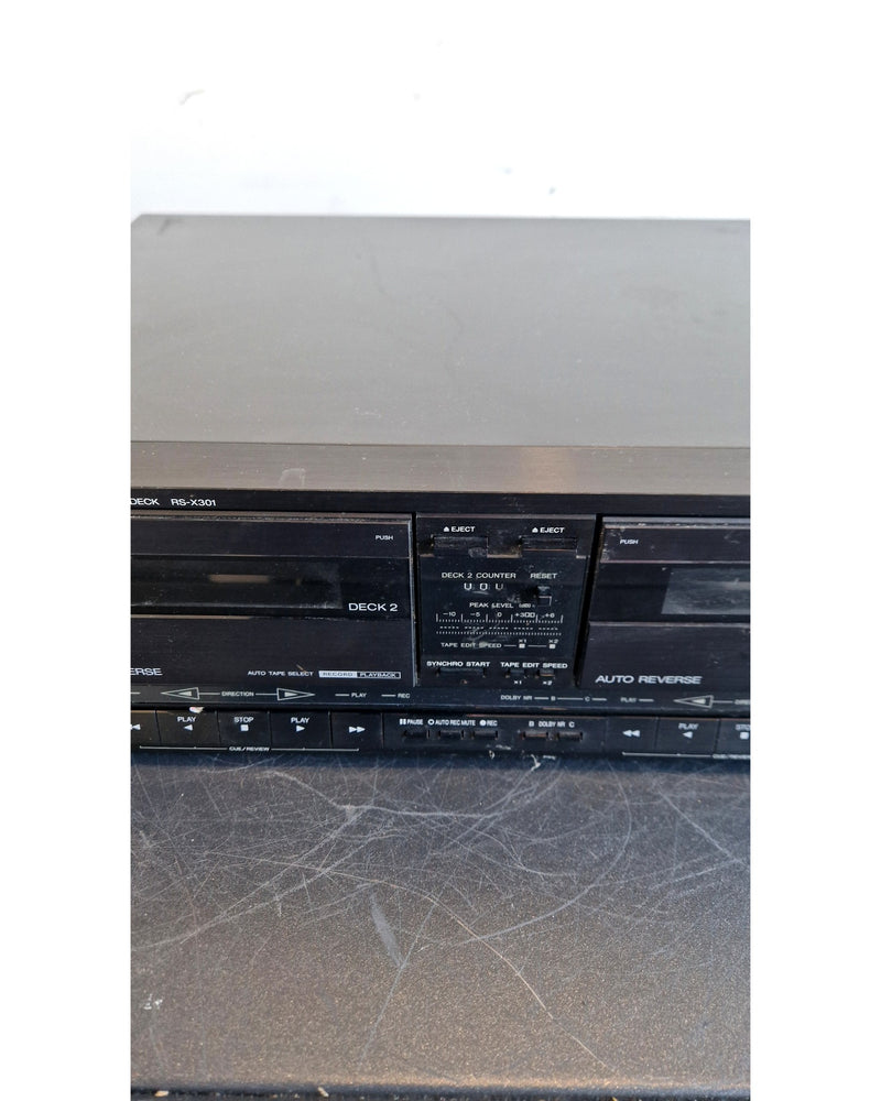 Technics RS-X301 - Cassette Deck - Black - Very Good - Image 3