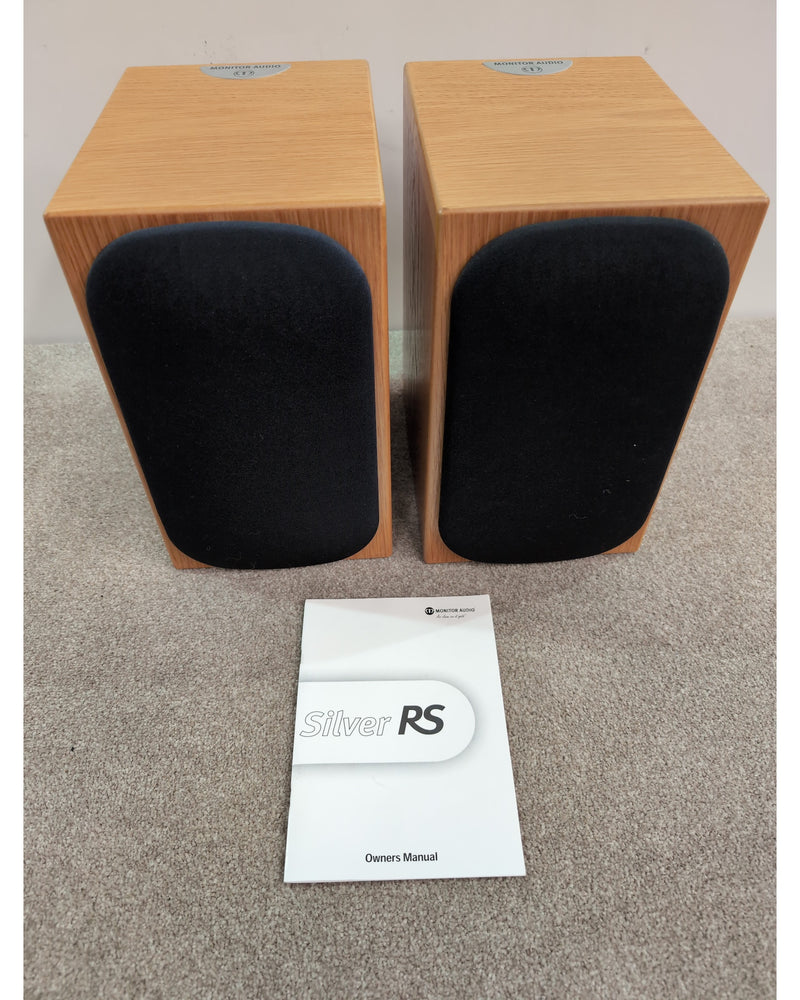 Monitor Audio Silver RS1 - Hi-Fi Speakers - Natural Oak - Like New w/ Original Box & Manuals - image 15