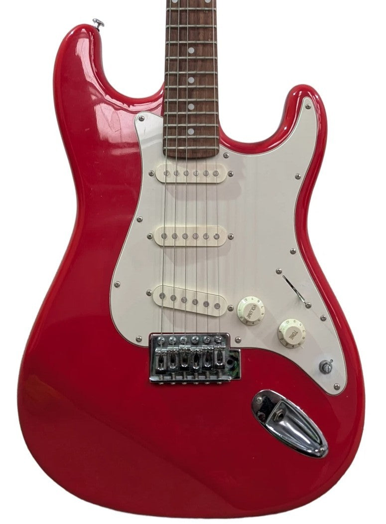 Encore S Type - Electric Guitar - Red - Fair - image 1
