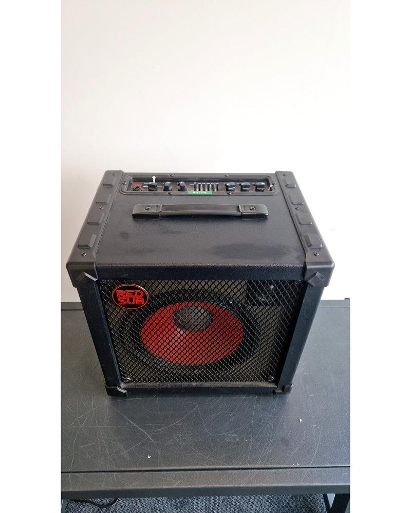 Red Sub BE100 - Bass Amplifier - Black - Good - Image 13