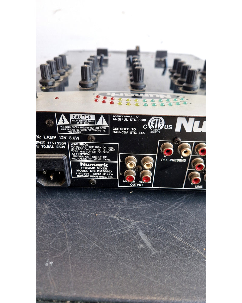 Numark DM3000X - Mixer - Very Good - Image 16