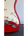 Squire Stratocaster 1995 - Red - Made IN China Electric Guitar - Classic Design - Good w/ Soft Case - Photo 3