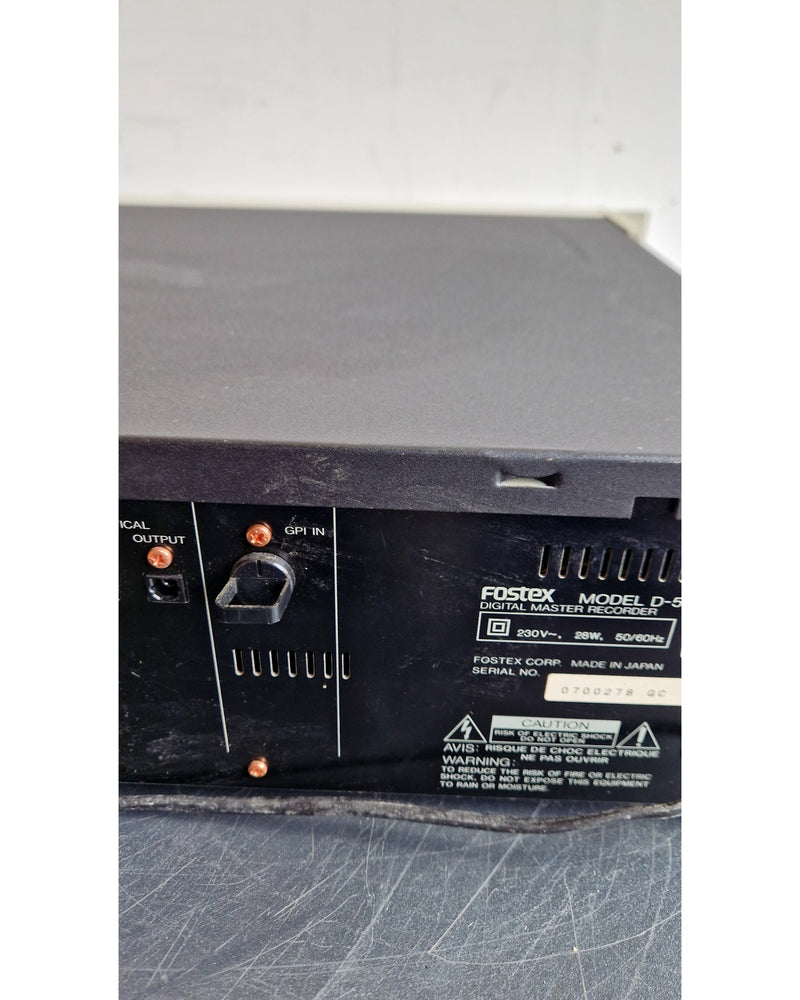 Fostex D-5 - Cassette Deck - Cream - Very Good - image 13