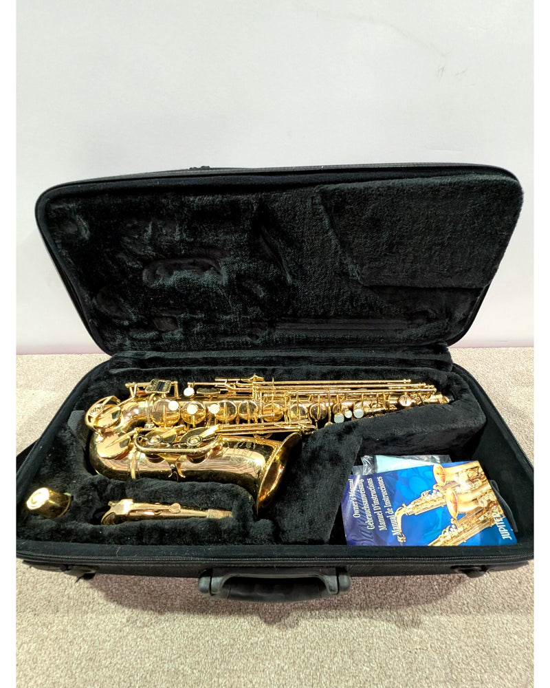 Jupiter JAS-567 - Saxophone - Gold - Fair w/ Soft Case - image 12