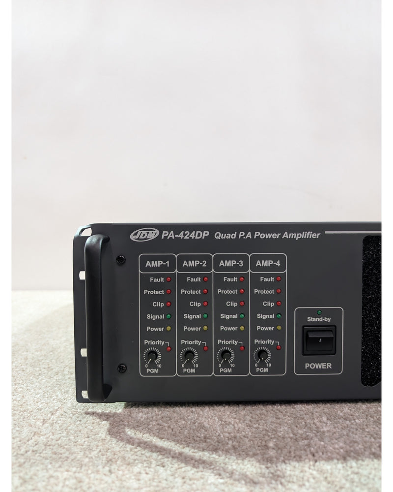 JD Media PM-424DP - Power Amplifier - Excellent w/ Original Box & Manuals - image 3