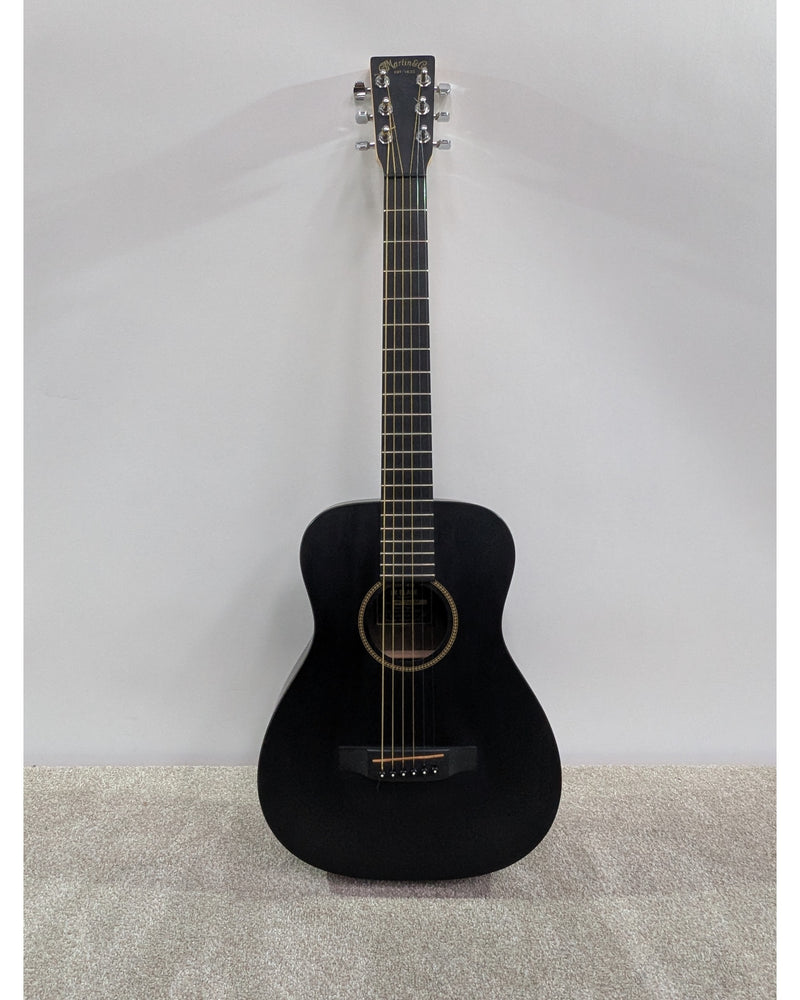 Martin Little Martin LX Black - Acoustic Guitar - Black - Excellent w/ Soft Case - image 2