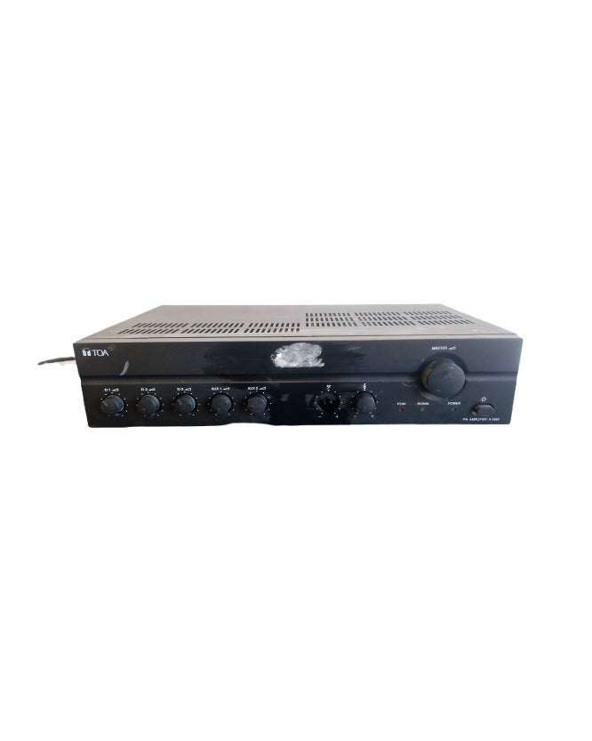 TOA A-2060 - Power Amplifiers - Black - Good