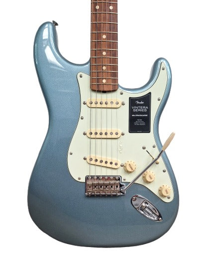 Fender Vintera '60s Stratocaster - Electric Guitar - Blue - Like New w/ Hard Case