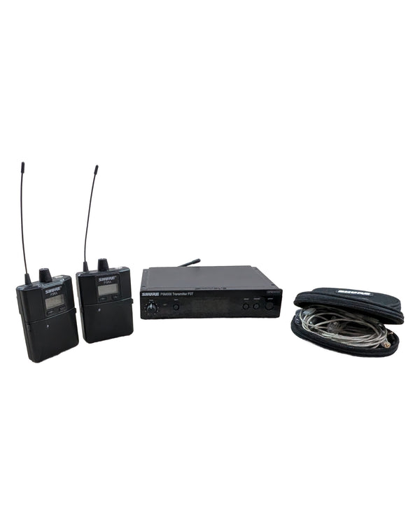 Shure P3T - Wireless System - Black - Excellent w/ Original Box, Manuals, Power Supply