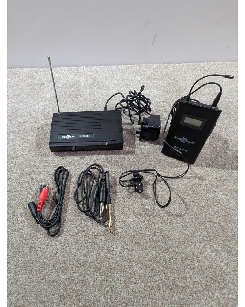 Gear4Music WPM-200 - Wireless System - Like New w/ Original Box, Manuals, Power Supply - image 8