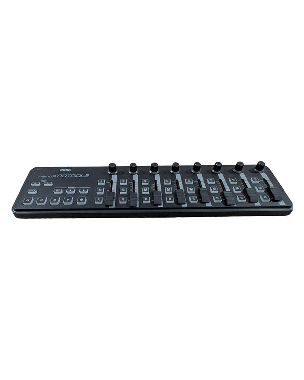 Korg nanoKONTROL2 - MIDI Controller - Black - Excellent w/ Original Box & Manuals