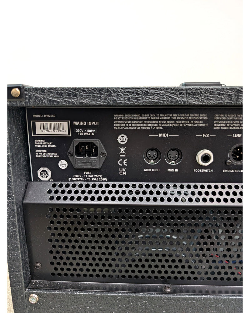 Marshall JVM 205C - Guitar Amplifier - Black - Like New w/ Soft Case, Manuals, Footswitch - image 10