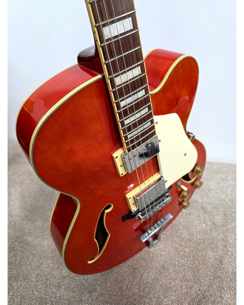 Ibanez AF75D-TOR-12-01 - Electric Guitar - Transparent Orange - Very Good w/ Hard Case - image 11
