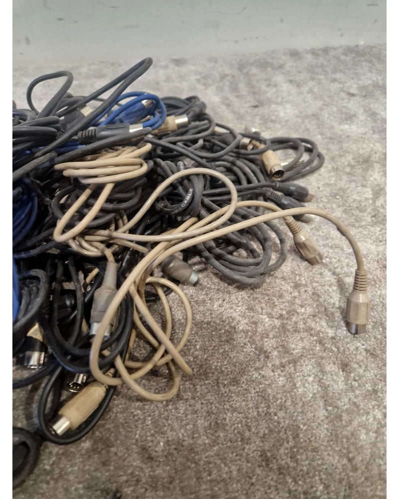 Job Lot OF MIDI Cables - X20 – MIDI Cable - Good - Image 8